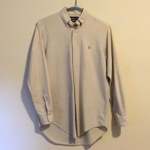 Ralph Lauren Tan Men's Dress Shirt
